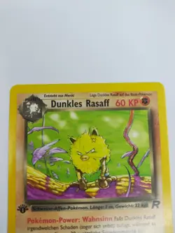MINT Dunkles Rasaff # 43/82 Uncommon Team Rocket 2000 Pokemon Invest Vintage - Image 2