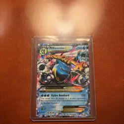 Mega Blastoise EX Pokemon TCG 30/146 XY Holo LP/MP - Image 1