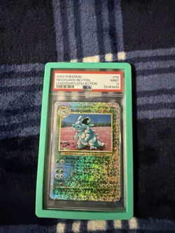 2002 POKEMON LEGENDARY COLLECTION #32 NIDOQUEEN-REVERSE FOIL PSA 9 - Image 1