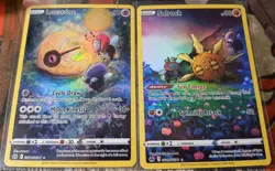 Lunatone GG11/GG70 & Solrock GG15/GG70 Crown Zenith Full Art Holo NM Pokemon TCG - Image 1