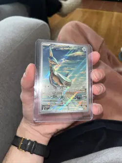 Skarmory 209/191 Illustration Rare Sv08: Surging Sparks Pokemon TCG NM - Image 2