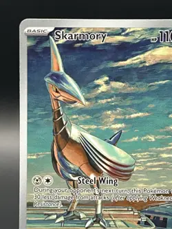 Pokemon TCG Skarmory Surging Sparks Illustration Rare Holo 209/191 - Image 4