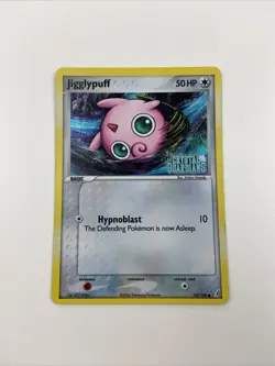 Jigglypuff 53/100 Crystal Guardians Stamped Reverse Holo Pokemon *NICE* - Image 1