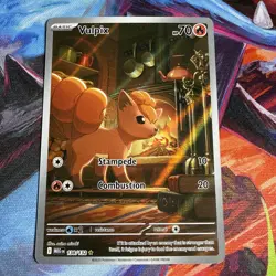 Vulpix 138/132 Illustration Rare Mega Evolution Pokemon NM - Image 1