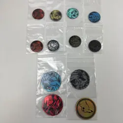 Lot of 12x Official Pokemon TCG Coins - Image 1