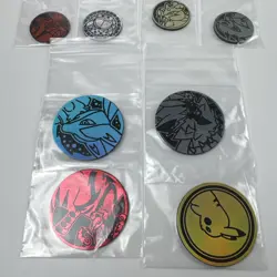 Lot of 12x Official Pokemon TCG Coins - Image 4