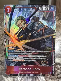 One Piece Roronoa Zoro EB04-007 Adventure Kami’s Island Alt ART ENGLISH OP15 🔥 - Image 1