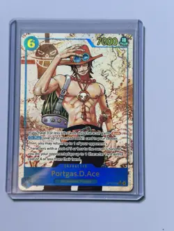Namco Portgas.D.Ace OP13-119 Special Carrying on His Will One Piece 7000 English - Image 1