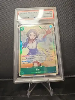 2025 LIM ONE PIECE TCG OP10-037 ROYAL BLOOD ALTERNATE ART PSA 10 GEM MINT - Image 1