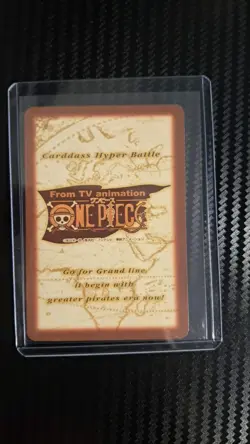 2001 BANDAI One Piece Hyper Battle H36 LUFFY CHOPPER CREW SCARCE VINTAGE CARD - Image 2
