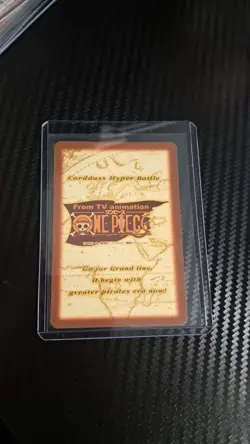 2001 BANDAI One Piece Hyper Battle H38 LUFFY chopper CREW SCARCE VINTAGE CARD - Image 2