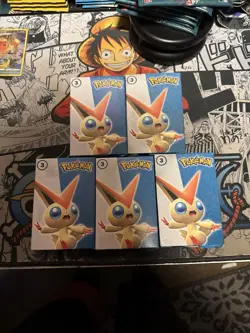 2022 Pokemon Match Battle McDonalds Promo Booster Card Boxes 5 Packs - Image 1