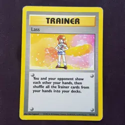 Lass 75/102⭐VERY GOOD⭐Base Set Pokemon Card TCG - Image 1