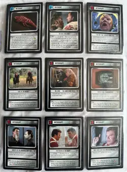 STAR TREK STCCG 1st Edition The MOTION PICTURES~COMPLETE MASTER CARD SET~MINT/NM - Image 5