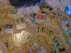 Vintage Pokemon Lot 300 Cards Base Jungle Fossil Gym Common Uncommon Rare - Image 5