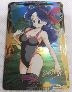 Android Dragon Ball Z Art Card Holo NM Collectible Anime Waifu CCG - Image 1