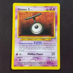 Unown T 88/105⭐VERY GOOD⭐Neo Destiny Pokemon Card TCG - Image 1