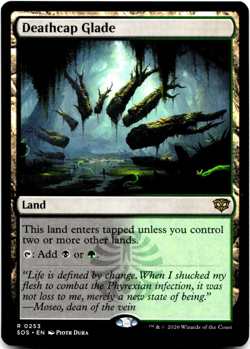 Deathcap Glade [Secrets of Strixhaven] MTG *Slow Land* NM 💀🌳 - Image 1