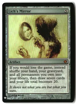 MTG Lich's Mirror [LIST - 210] LP Foil 4-51 - Image 1