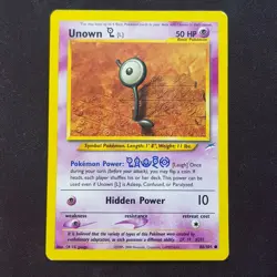 Unown L 86/105⭐VERY GOOD⭐Neo Destiny Pokemon Card TCG - Image 1