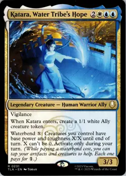 Katara, Water Tribe's Hope Avatar: The Last Airbender 231 NM MTG Magic the Gathe - Image 1