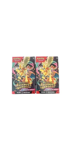 Pokemon TCG Mega Evolution Ascended Heroes Booster Bundle - Free Shipping x2 - Image 1