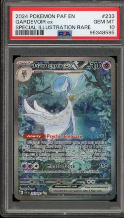 Pokemon Gardevoir ex Paldean Fates Special Illustration Rare #233 PSA 10 - Image 1