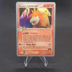 Pokemon World Championships 2004 Team Magma's Camerupt & Groudon 2 Cards Lot - Image 1