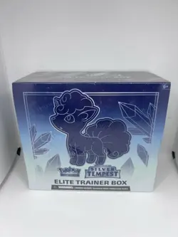 Pokemon TCG: Sword & Shield - Silver Tempest ETB Elite Trainer Box Sealed - Image 1