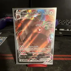 The Pokemon Company Greedent VMAX Ultra Rare Full Art Holo 218/264 Swsh08 EN - Image 1
