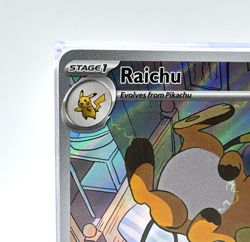 Pokemon Raichu 211/193 Paldea Evolved Illustration Rare Full Art Holo NM Clean - Image 2
