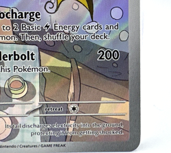 Pokemon Raichu 211/193 Paldea Evolved Illustration Rare Full Art Holo NM Clean - Image 5