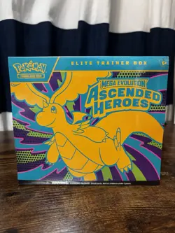 Pokemon Mega Evolution Ascended Heroes Elite Trainer Box Sealed New ships ASAP - Image 1