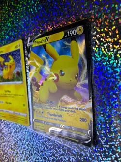 Pokemon TCG Promo: General Mills Holo SWSH039 Pikachu; SWSH061 Pikachu V - Image 4