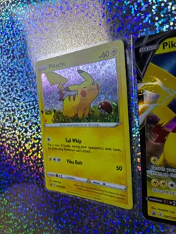 Pokemon TCG Promo: General Mills Holo SWSH039 Pikachu; SWSH061 Pikachu V - Image 5