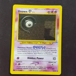 Unown C 57/105⭐VERY GOOD⭐Neo Destiny Pokemon Card TCG - Image 1