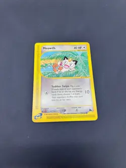 Pokemon Vintage Meowth 78/144 Skyridge Regular - Image 1