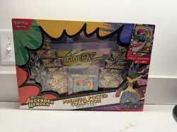 Pokemon TCG Ascended Heroes Premium Poster Collection Mega Lucario Box - Image 1