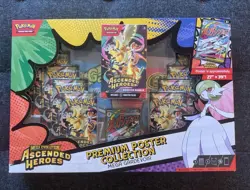 Pokemon Mega Evolutions Ascended Heroes Gardevoir Collection + Booster Bundle - Image 1