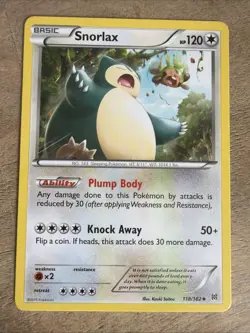 Snorlax 118/162 BREAKthrough Pokemon TCG - Image 1