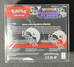 Pokemon TCG Mega Evolution Phantasmal Flames BOOSTER BOX Factory Sealed 36 Packs - Image 2