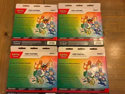 4x Pokemon First Partner Series 1 Illustration Box - Ready to Ship! 🚚✅ - Image 2