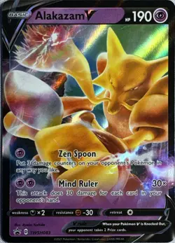 Alakazam V SWSH083 Holo Promo Sword & Shield Promo Pokemon Near Mint - Image 1