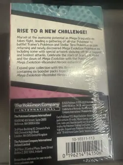 New Sealed Pokemon TCG: Mega Evolution-Ascended Heroes Booster Bundle (6 Packs) - Image 2