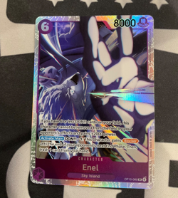 Enel OP15-060 SR Adventure on Kami’s Island English One Piece TCG - Image 1