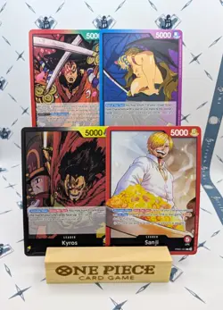 One Piece TCG EB01 Memorial Collection & PRB01 Premium Booster Combo Leader Set - Image 1