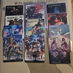 MTG 12 Card Lot: Final Fantasy Through the Ages - Image 1