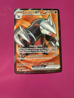 Excadrill EX 160/086 Full Art NM/M Black Bolt Pokemon Card - Image 1