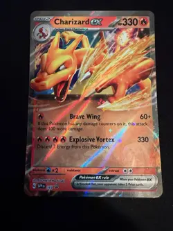 Charizard ex 161 Scarlet & Violet SUPER PREMIUM COLLECTION Promo Card Holo - Image 1