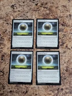 MTG 4x Damping Sphere Dominaria Modern Magic the Gathering Card x4 NM - Image 2